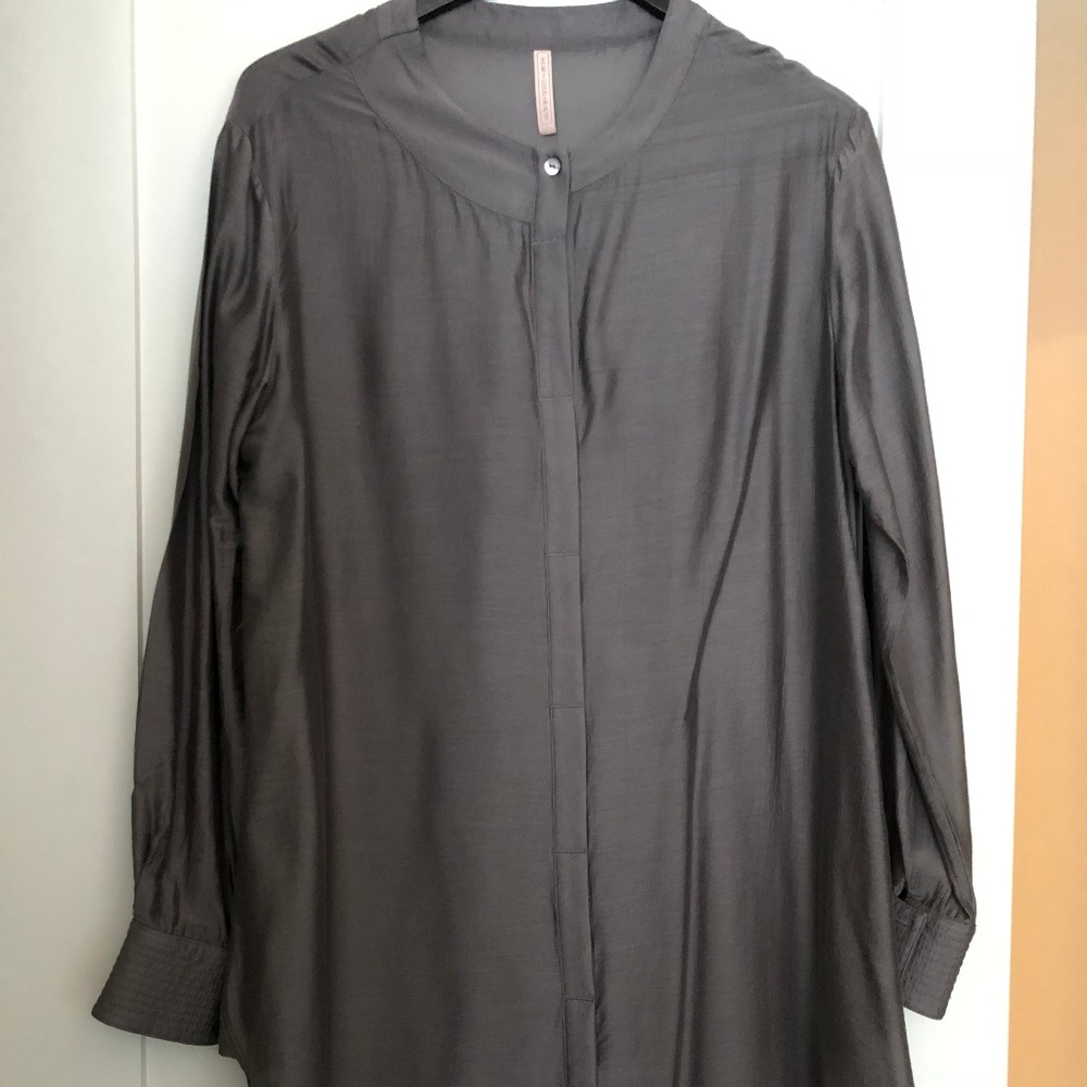 Wear in Good Health Asymmetrical Long Sleeve Dress